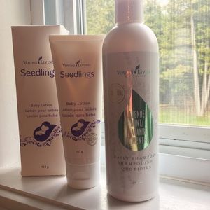 Essential Oil Infused Lotion & Shampoo